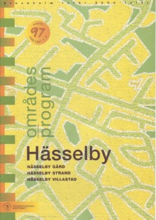 Områdesprogram för Hässelby 1997