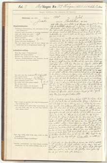 Levnadsbeskrivning över brottslingen Robert Thurgren 1894