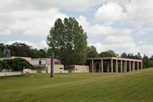 Skogskyrkogården Skogskrematoriet med kapellen