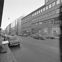 Mäster Samuelsgatan västerut från Drottninggatan mot Vasagatan