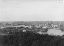 Utsikt från Skansen mot Östermalm