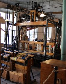 Bandvävstol från 1880-talet