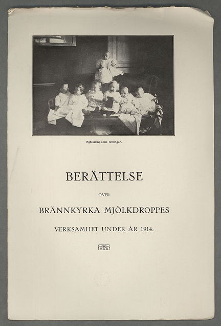 Brännkyrka mjölkdroppe 1914