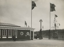 Frihamnen: Frihamnens huvudingång vid invigningen den 27 september 1926