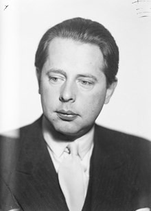 Porträtt av författaren Gösta Gustaf-Jansson
