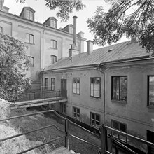 Tantogatan 43. F.d. Tanto Sockerbruk som lades ner 1956. Nu Tantogatan 73, kv. Kulltorp
