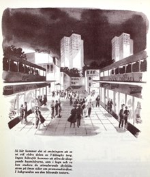 Vällingby Centrum 1952 