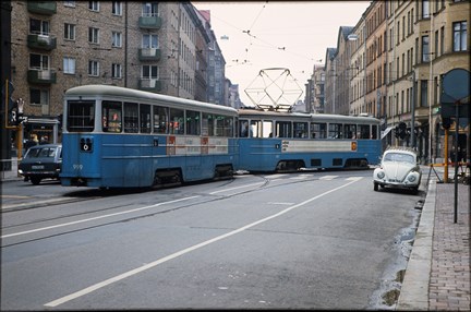 4 dagar kvar för spårvagnarna att rulla i innerstaden, för den 2 september 1967 var sista dagen för spårvagnstrafik i Stockholms innerstad (på många år). 
