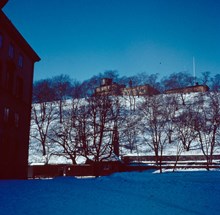 Observatorielunden med observatoriet från Sveavägen
