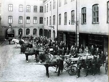 Kamratföreningen Röde Hanen, Johannes brandstation 1901