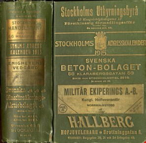 Stockholms adresskalender 1915