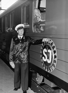 SJ:s Dollartåget, tågpersonal och passagerare