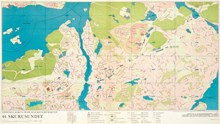 Karta "Skurusundet" år 1969