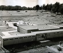 Kampementsbadet: Byggnaderna 1962