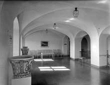 Bondeska palatset, interiör invid trapphuset. I Bondeska palatset finns Högsta Domstolen sedan 1949