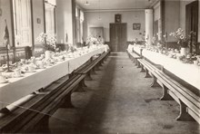 Matsalen i Frimurarbarnhuset, Kristineberg. 16 augusti 1928