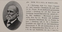 Erik Wilhelm Wretlind. Ledamot av stadsfullmäktige 1900-1905