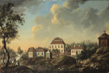 Trångsund vid Dreviken 1779.
