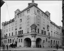 Grand Hôtel Royal vid Stallgatan 3 i hörnet av Blasieholmsgatan
