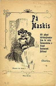 På maskis: Ett pikant kärleksäventyr från de sista Carnevalerna å Grand Restaurant National af Charles