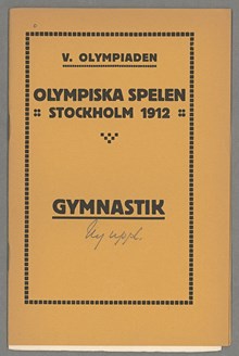 Gymnastik - tävlingsreglerna OS 1912