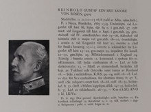 Greve Reinhold von Rosen. Ledamot av stadsfullmäktige 1910-1913