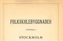  Folkskolebyggnader uppförda i Stockholm åren 1886-1895