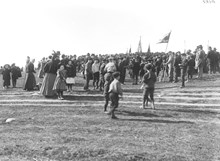 Ladugårdsgärdet, första majdemonstration 1901