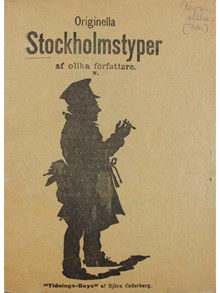 Originella Stockholmstyper - "Tidnings-Boye" 1892