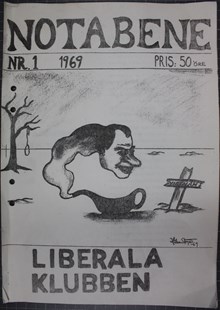 Liberala Klubben – Nota Bene, tidskrift 1969 