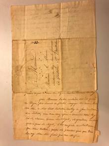 Gripna köpmän på Saint-Barthélemy klagar på Sveriges guvernör von Rosenstein – brev från 1789
