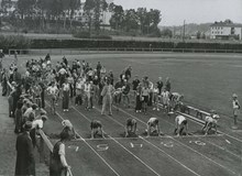 Enskede idrottsplats, DM för skolungdom den 16 september 1938