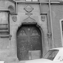 Portal till fastigheten Linnégatan 80