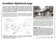 Gravfältet i Björklunds hage